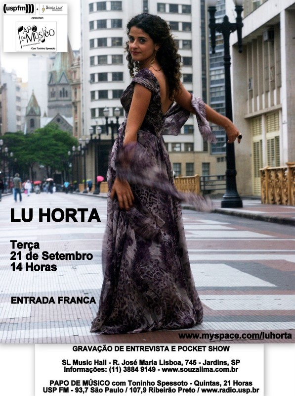 LU HORTA - Papo de Músico - 21-9-2010
